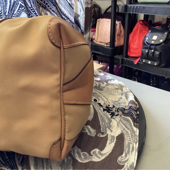 Gucci Boston Bag Canvas Tan Old Gucci 25 - Picture 7 of 12